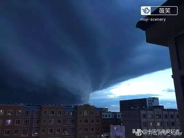 吉林敦化突现震撼天气现象 宛如黑洞！中国少见！