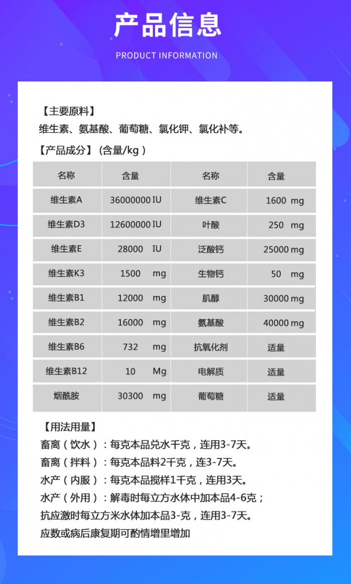 金维它产品介绍